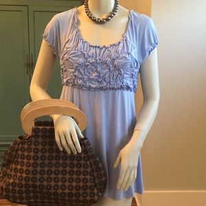 Beautiful Kenar periwinkle blouse